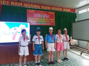 BÌNH TÂN TỔ CHỨC HỘI THI  “CHỈ HUY ĐỘI GIỎI – PHỤ TRÁCH SAO GIỎI”  NĂM HỌC 2016 – 2017