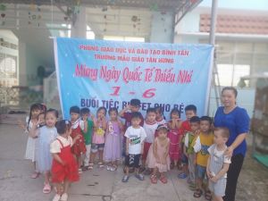 BÌNH TÂN: TỔ CHỨC TẾT THIẾU NHI CHO CÁC EM NHÂN NGÀY QUỐC TẾ THIẾU NHI 01/6
