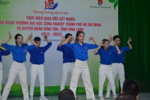 LỄ KỶ NIỆM 10 NĂM KẾT NGHĨA GIỮA HUYỆN ĐOÀN BÌNH TÂN VÀ TRƯỜNG ĐẠI HỌC CÔNG NGHIỆP THÀNH PHỐ HỒ CHÍ MINH GIAI ĐOẠN 2013 - 2023