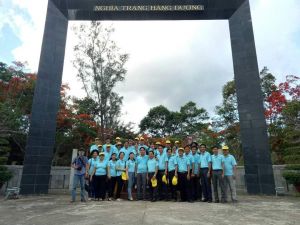 HUYỆN ĐOÀN BÌNH TÂN TỔ CHỨC HÀNH TRÌNH VÌ BIỂN ĐẢO QUÊ HƯƠNG