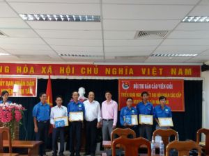 HUYỆN ĐOÀN BÌNH TÂN TỔ CHỨC HỘI THI BÁO CÁO VIÊN GIỎI TRIỂN KHAI NGHỊ QUYẾT ĐẠI HỘI ĐOÀN CÁC CẤP