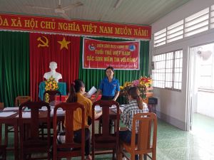 TUỔI TRẺ HUYỆN BÌNH TÂN SẮT SON NIỀM TIN VỚI ĐẢNG