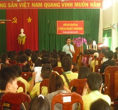 Hoạt động tư vấn, hướng nghiệp cho Đoàn viên, Hội viên học sinh năm 2015