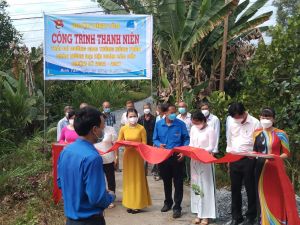 Công trình Thanh niên chào mừng Đại hội Đoàn các cấp nhiệm kỳ 2022 – 2027