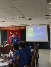 HUYỆN ĐOÀN BÌNH TÂN TỔ CHỨC SINH HOẠT, THẢO LUẬN SÁCH VIẾT VỀ BÁC HỒ THÁNG 02/2022