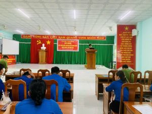 BÌNH TÂN GẶP GỠ ĐỐI THOẠI GIỮA LÃNH ĐẠO HUYỆN VỚI ĐOÀN VIÊN THANH NIÊN NĂM 2022