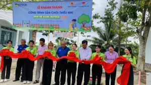 BÌNH TÂN XÂY DỰNG VÀ SỬA CHỮA 2 SÂN CHƠI CHO THIẾU NHI NĂM 2023