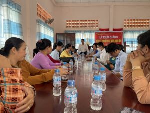 HỘI LHTN THỊ TRẤN TÂN QUỚI ĐỊNH HƯỚNG NGHỀ NGHIỆP CHO THANH NIÊN