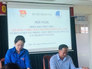 Bình tân: Thực hiện mô hình “8 điều nên làm và 8 điều không nên làm