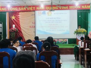 BÌNH TÂN TÂP HUẤN KỸ NĂNG CHO CÁN BỘ ĐOÀN - HỘI NĂM 2023