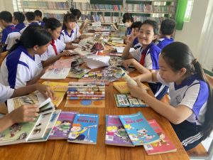 BÌNH TÂN: PHÁT ĐỘNG PHONG TRÀO ĐỌC VÀ LÀM THEO BÁO ĐỘI NĂM HỌC 2023 - 2024